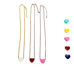 COLLANA LOVE ARGENTO 925