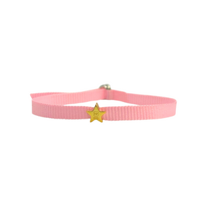 BRACCIALE ROSA STELLA GIALLA MON PETIT