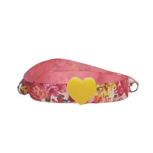 BRACCIALE FLOWER CUORE GIALLO