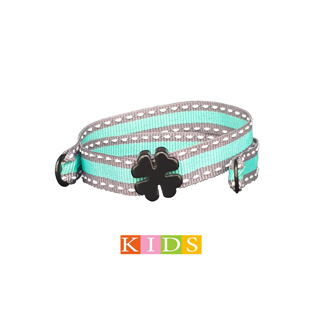 BRACCIALE KIDS NP QUADRIFOGLIO NERO