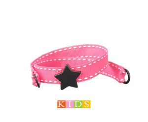 BRACCIALE KIDS ROSA STELLA NERA