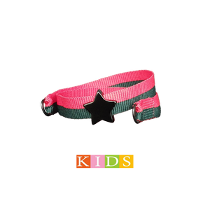 BRACCIALE KIDS VERDE/ROSSO STELLA NERA